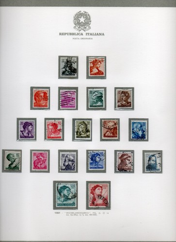 Italia 1961 annata - italia, completa