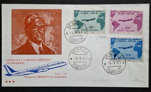 Repubblica 1961 gronchi - repubblica,