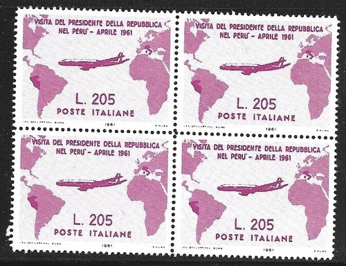 Italy 1961 scott - italy, 1961: