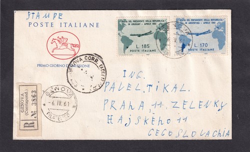 Repubblica 1961 visita - 1961,