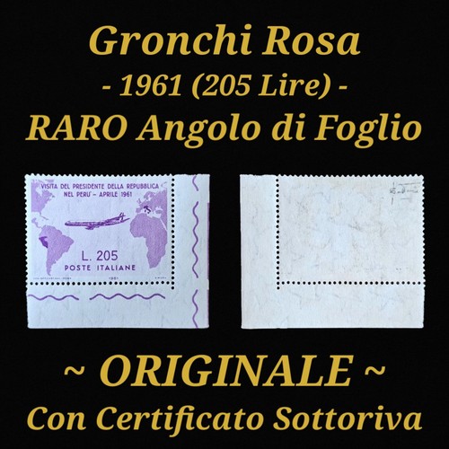 Gronchi rosa 1961 angolo - 1961, di