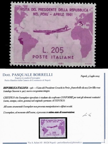 1961 gronchi rosa - 1961,
