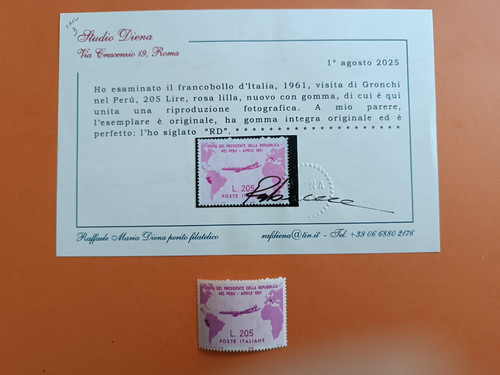 Repubblica 1961 gronchi - gronchi, rosa