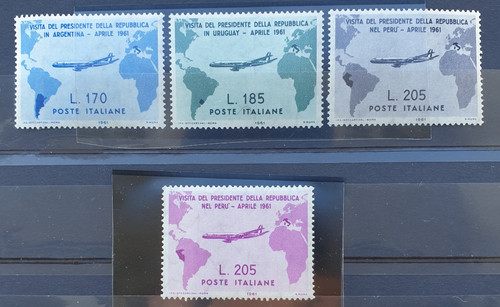 Italia 1961 gronchi rosa - italia,