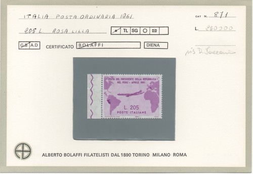 Repubblica 1961 gronchi rosa - -,