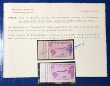 ITALIA REPUBBLICA 1961 GRONCHI